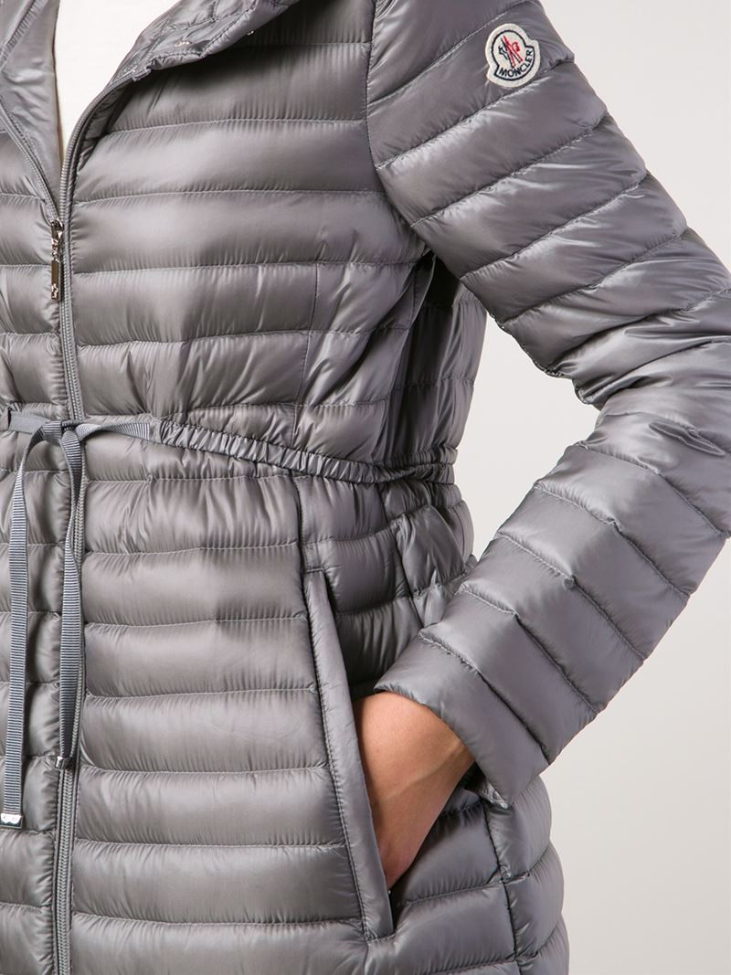 Moncler 'Barbel' Padded Jacket in Grey 