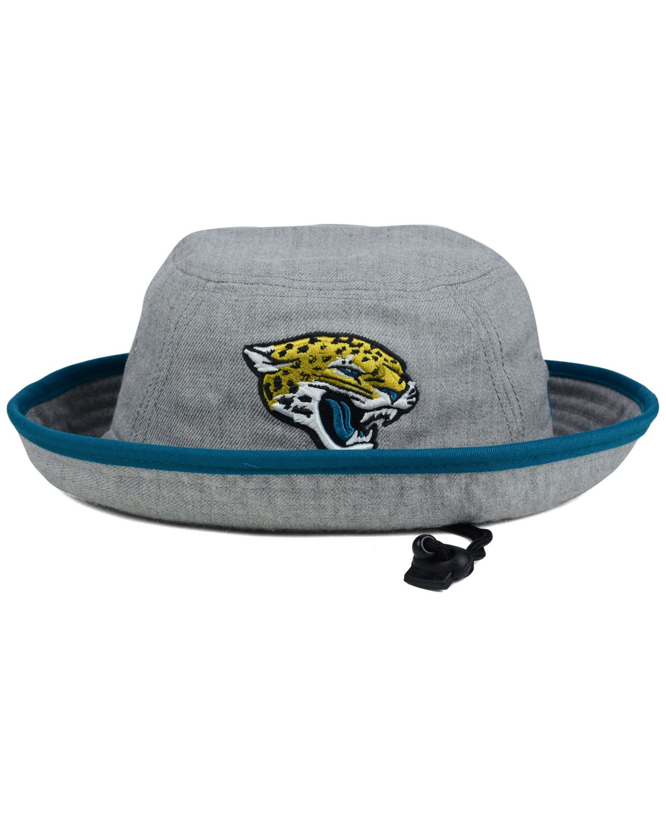 KTZ Jacksonville Jaguars Nfl Heather Gray Bucket Hat Lyst