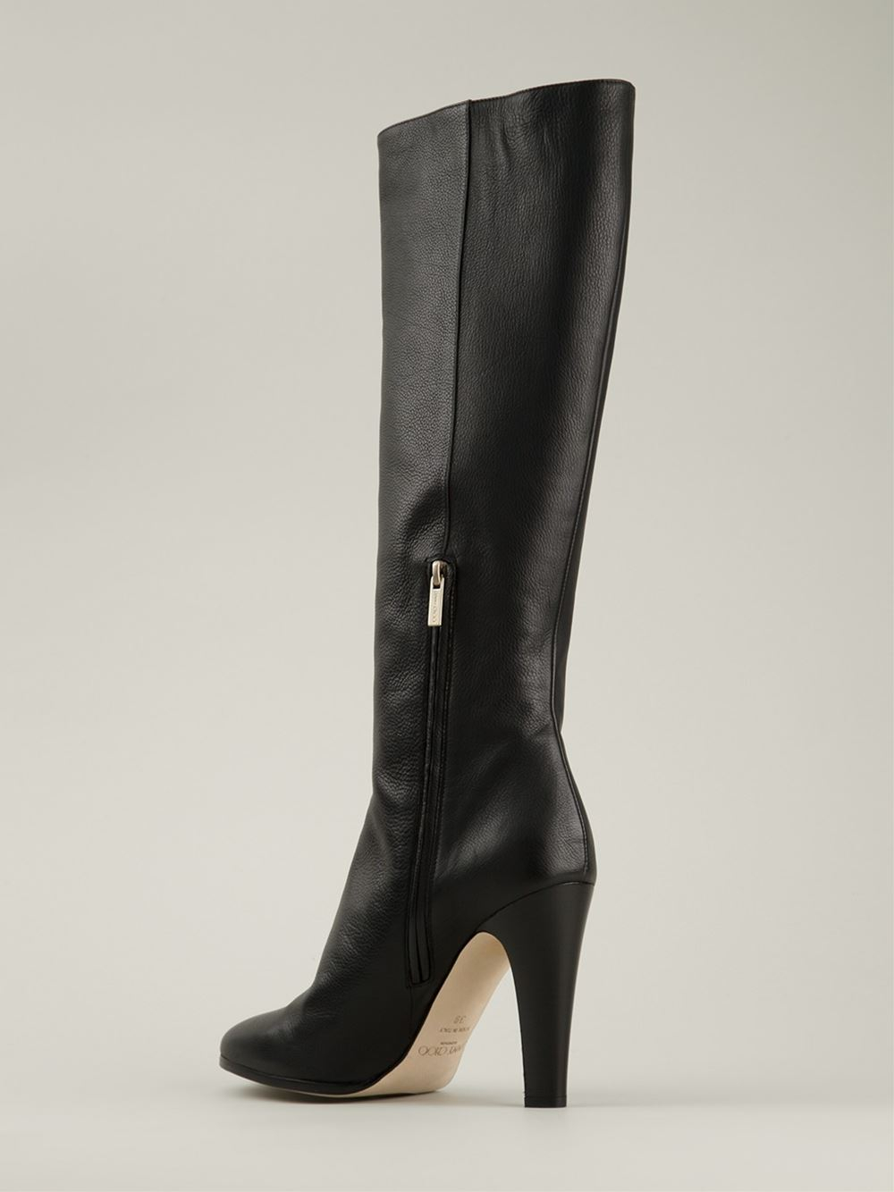 Jimmy Choo 'Mandel' Boots in Black - Lyst