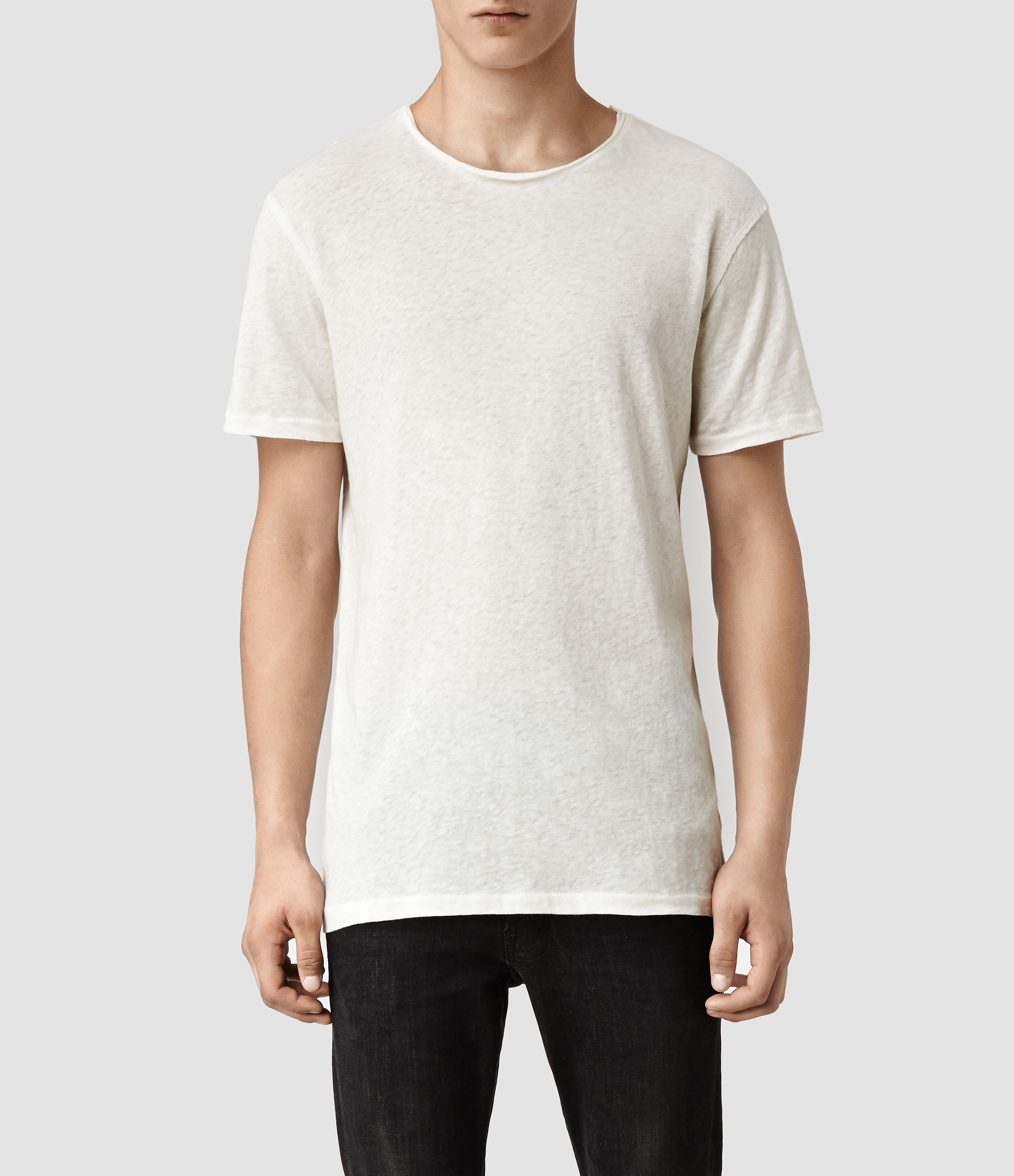 all saints white tshirt