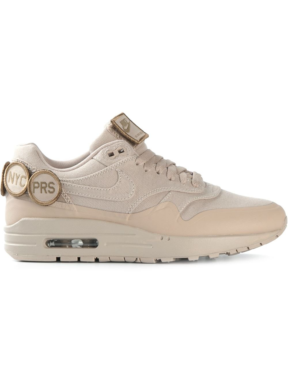 presumir whisky compañero Nike 'Air Max 1' Sneakers in Natural for Men | Lyst