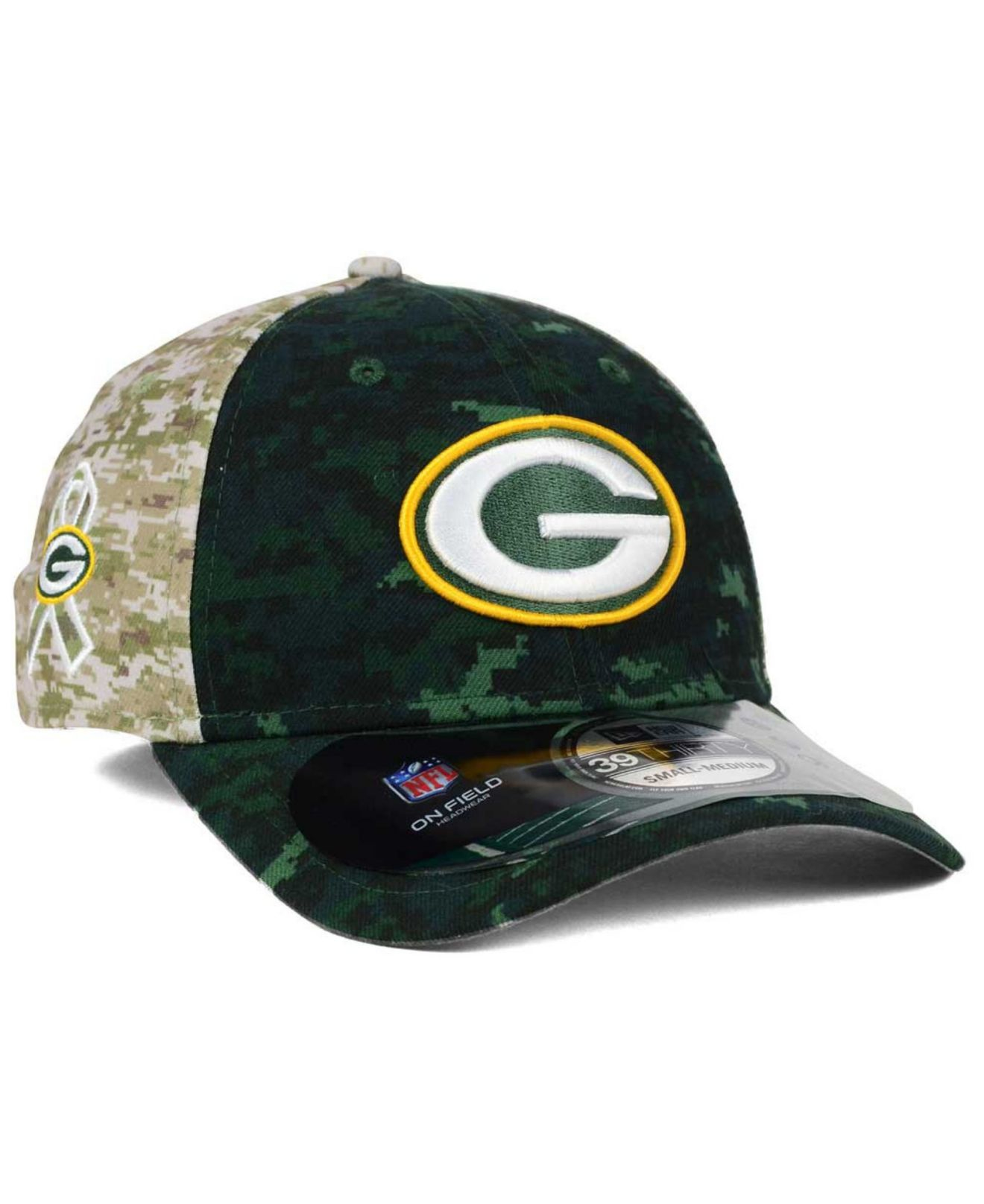 KTZ Green Bay Packers Salute To Service 39thirty Cap for Men - Lyst