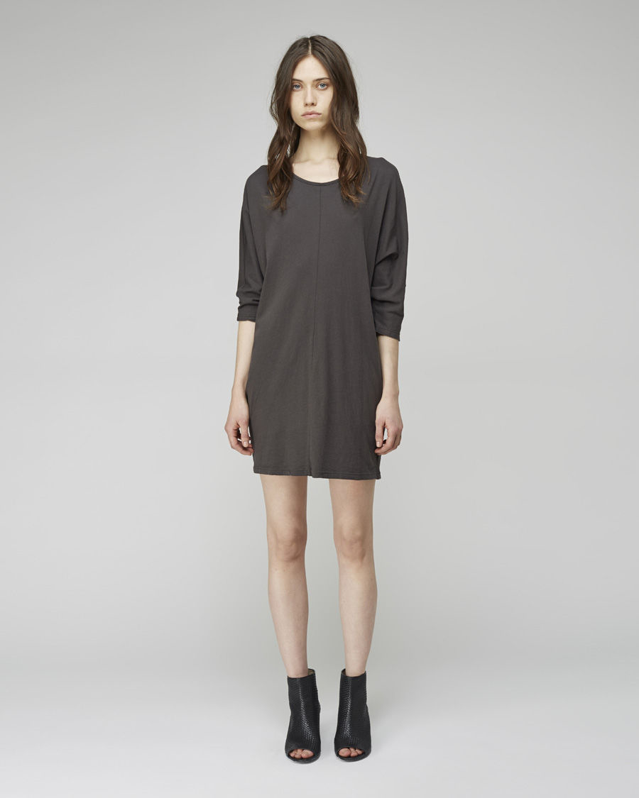 black crane wide dress