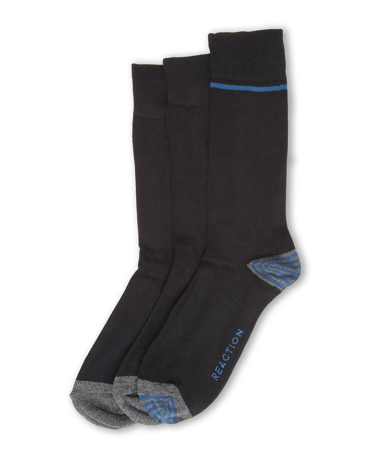 cole reaction Pack Of 6 Kneehigh Socks in Black for Men Lyst