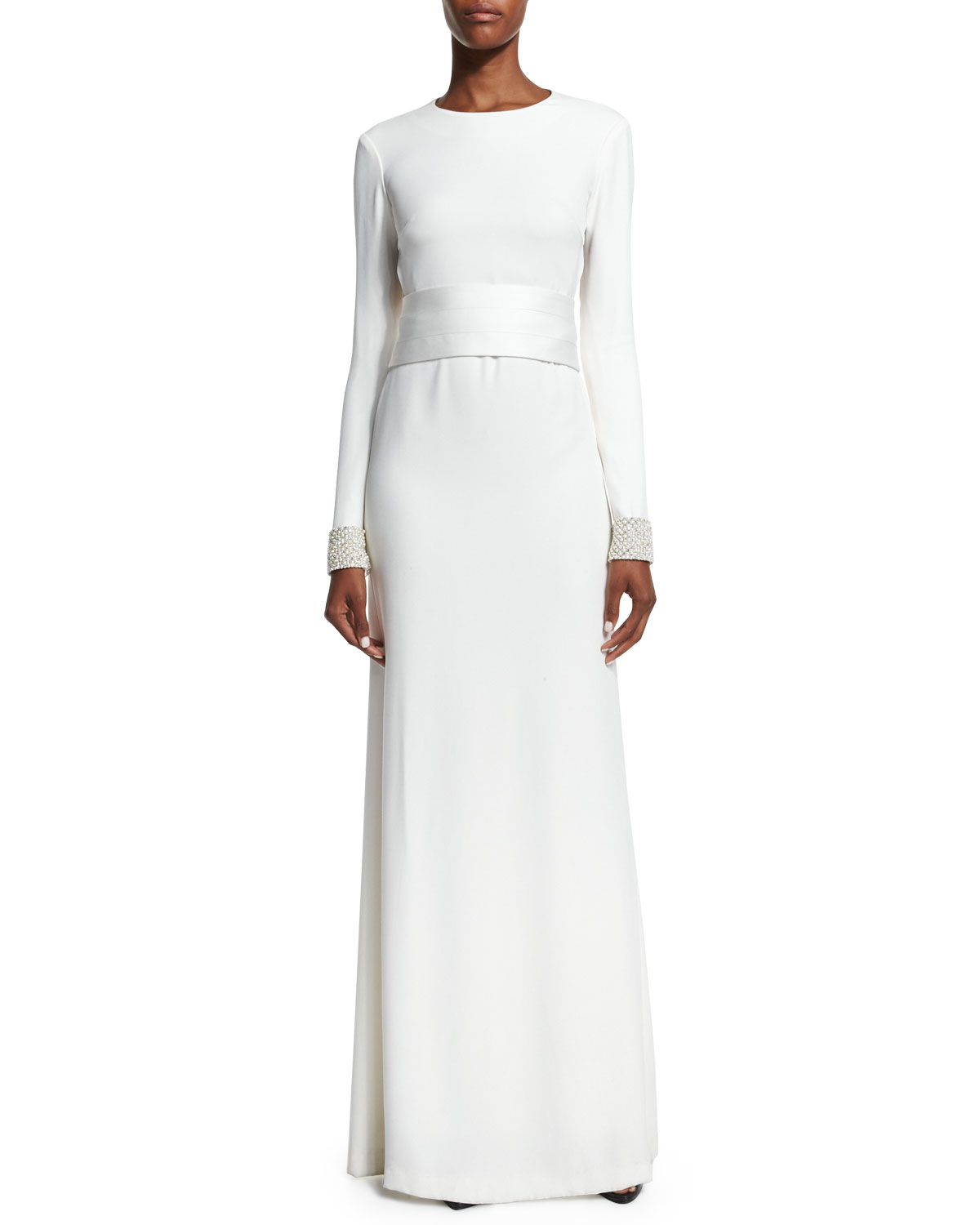 rachel zoe white gown