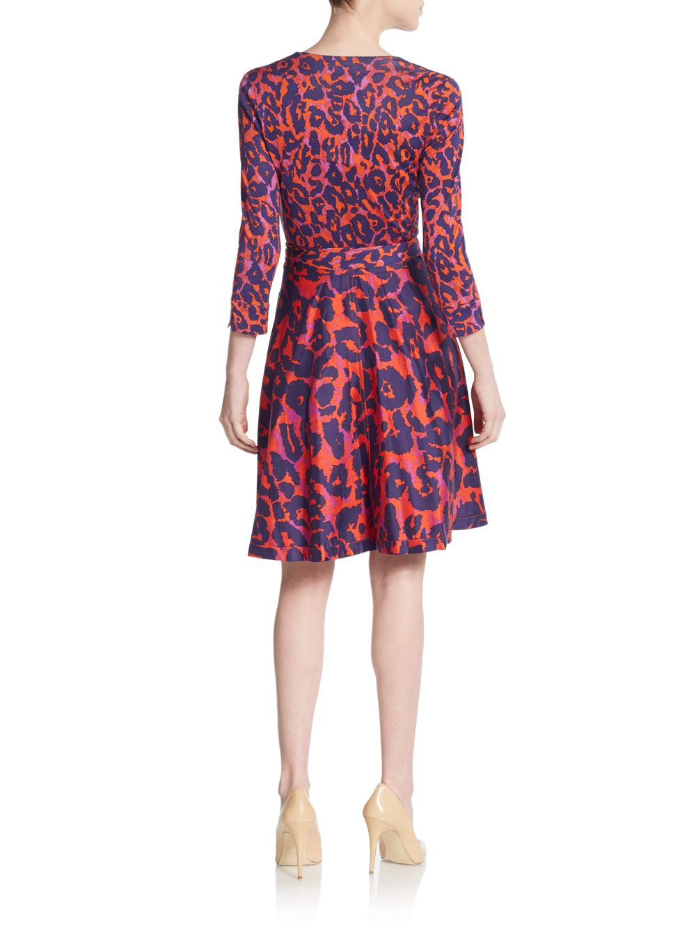dvf amelia wrap dress