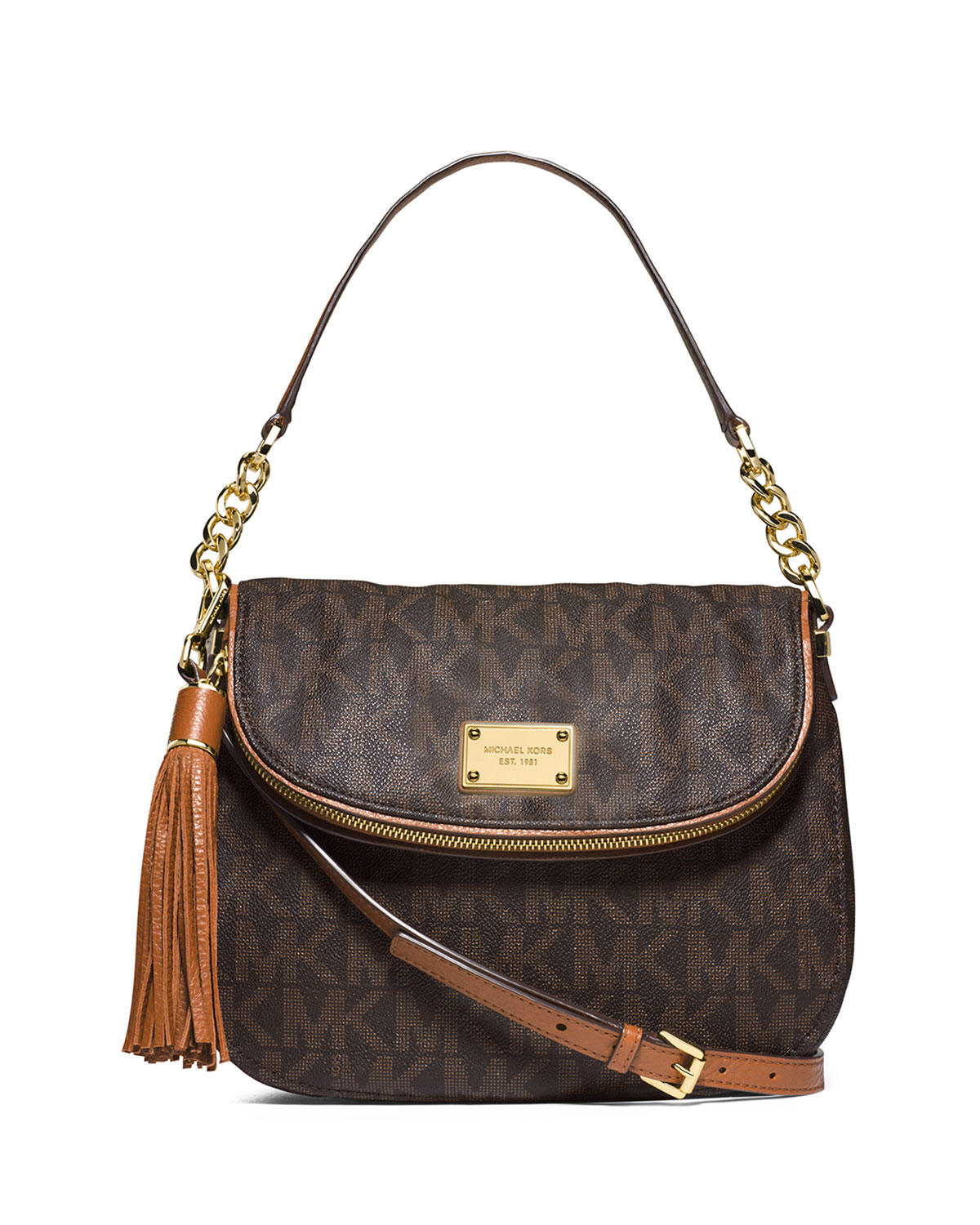 michael kors jet set convertible shoulder bag