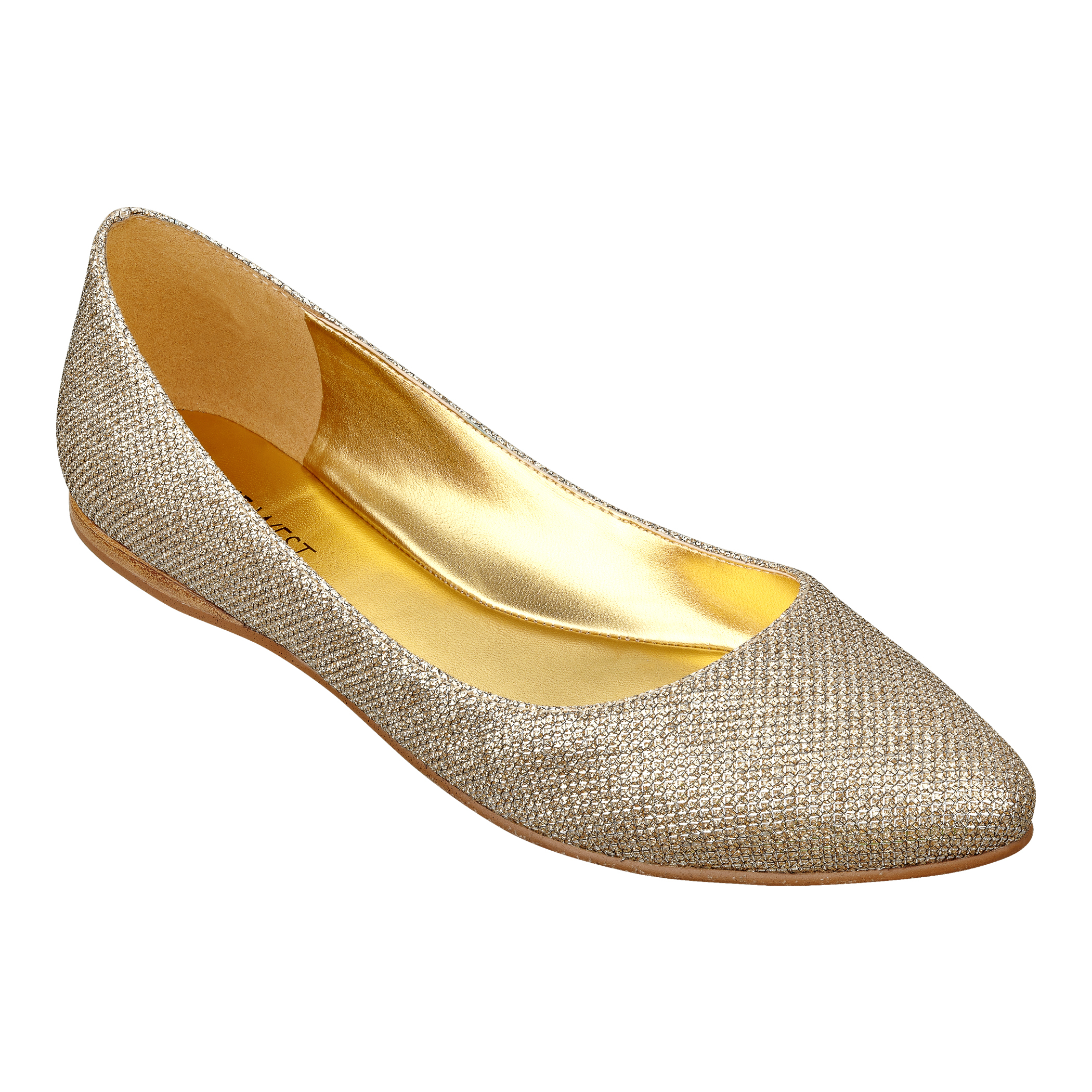 tan pointed toe flats