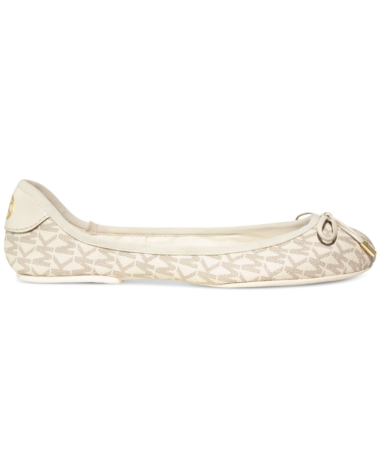 michael kors flats white