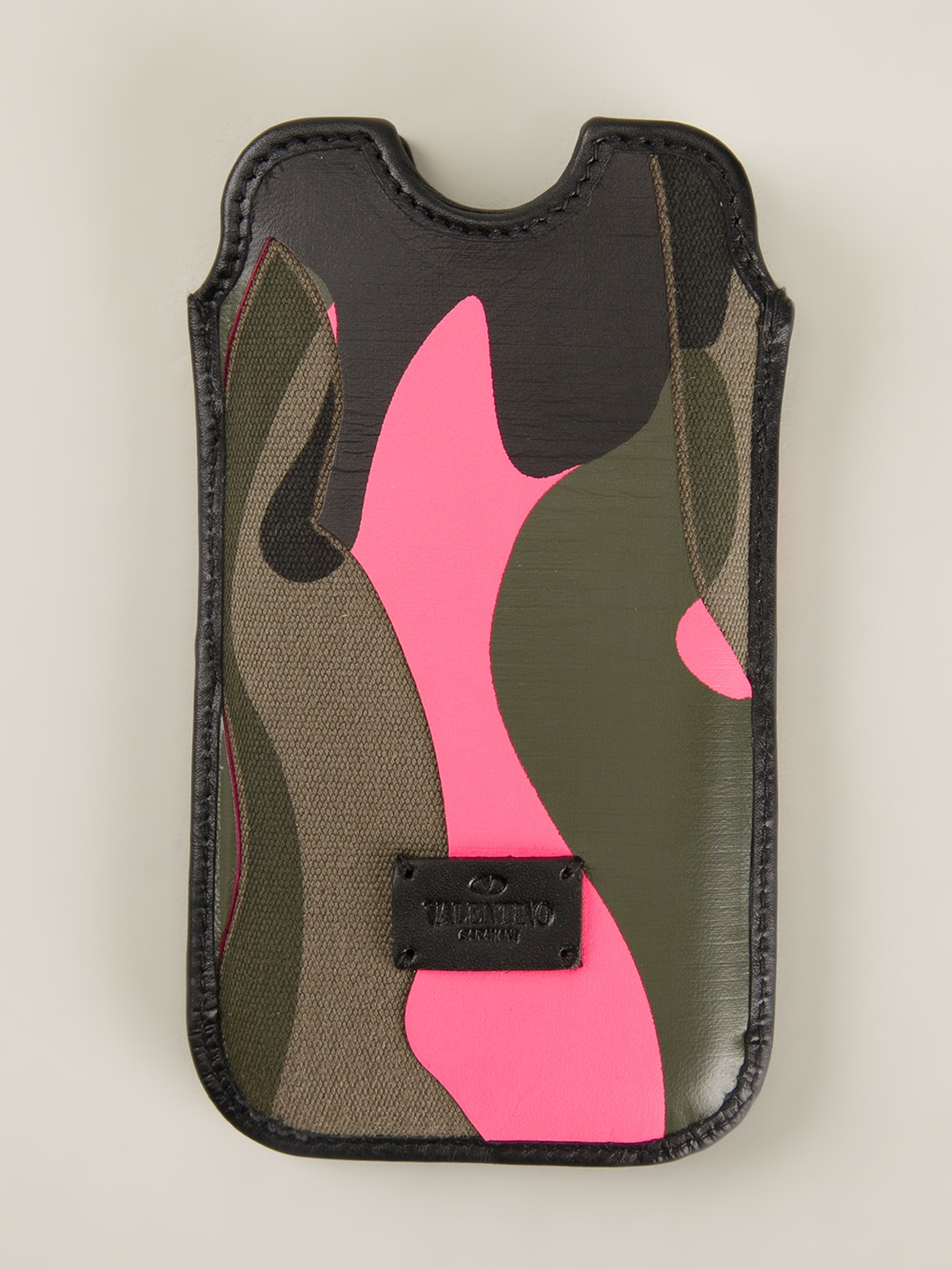 Valentino Camouflage Smart Phone Case in Green for Men - Lyst