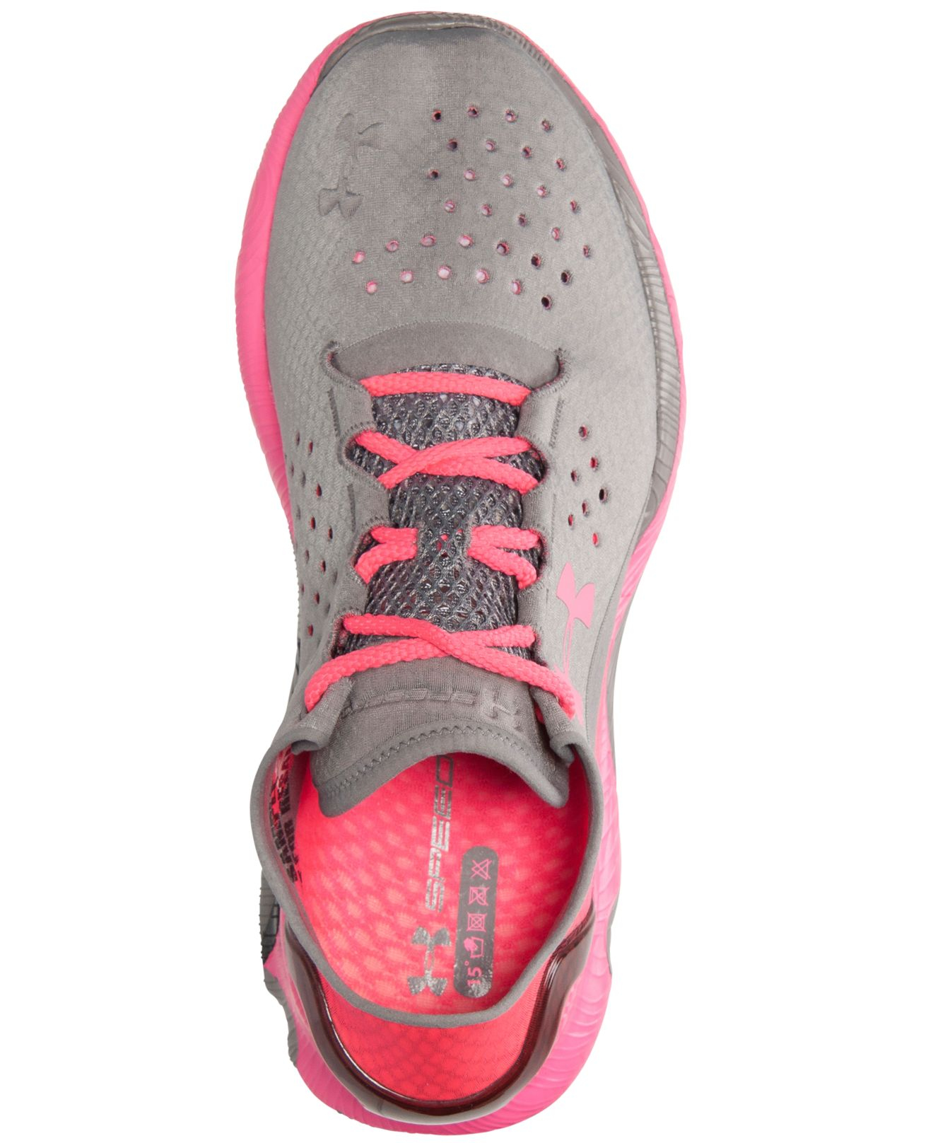 under armour charged pink
