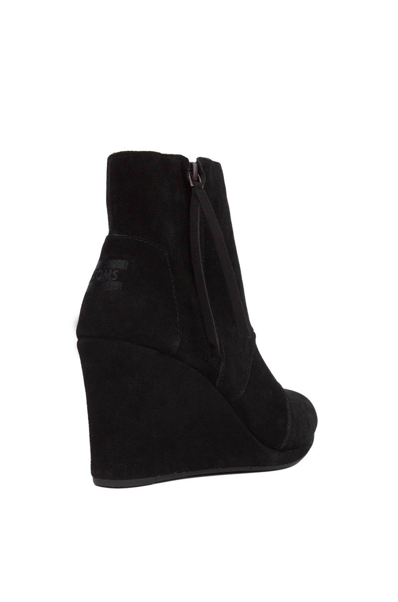 toms desert wedge high bootie
