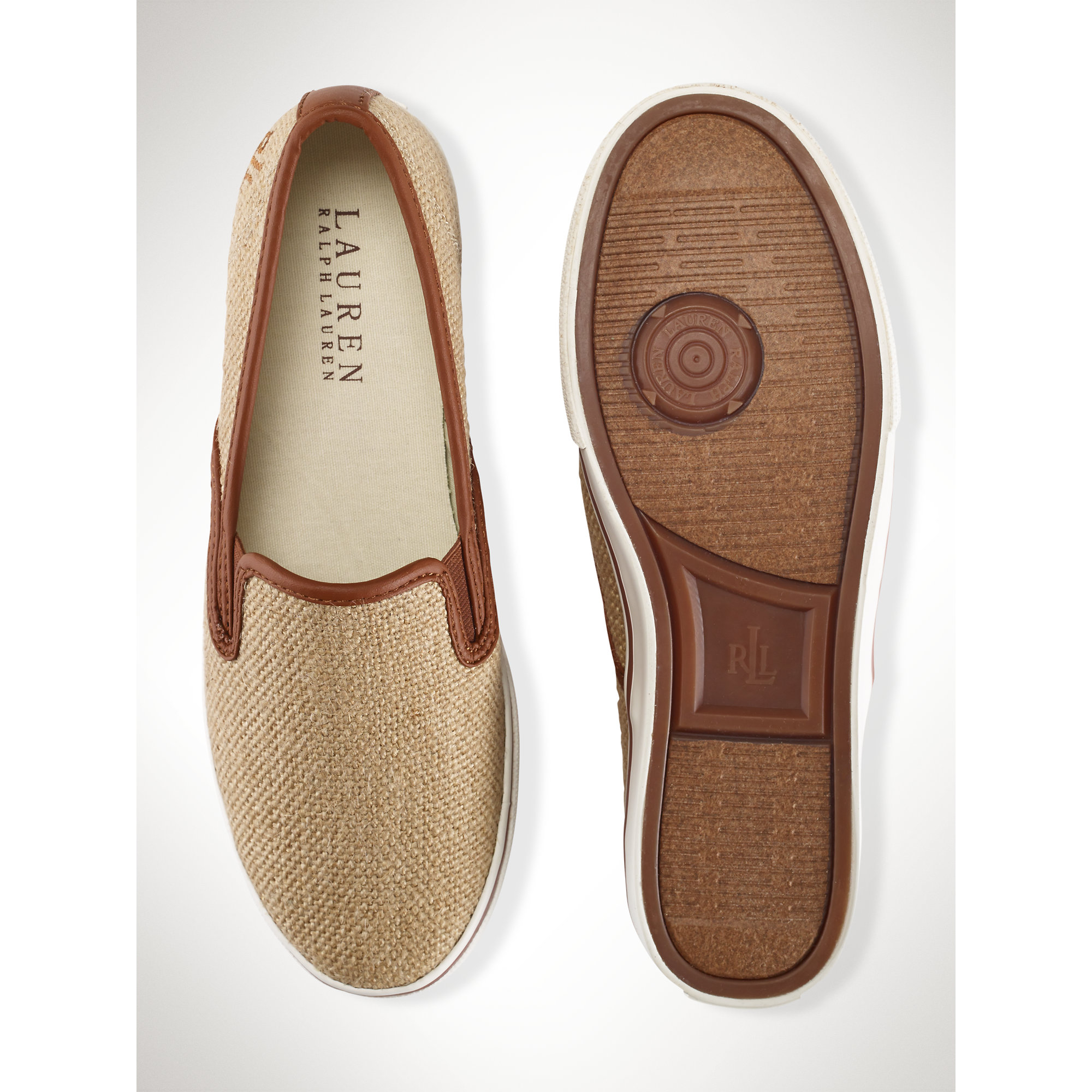 ralph lauren janis slip on
