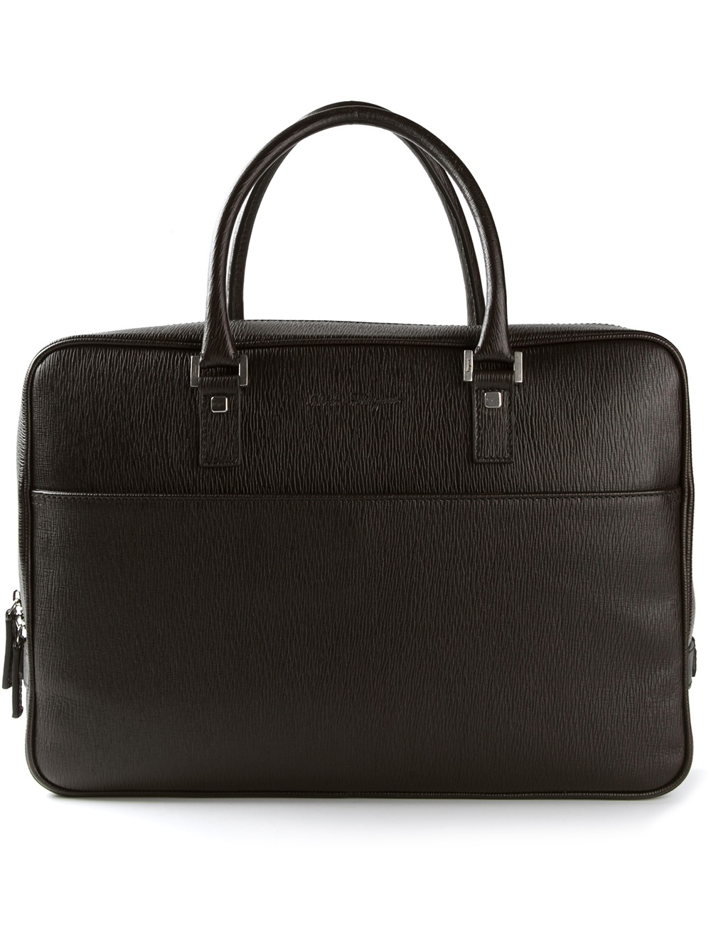Ferragamo Classic Briefcase in Black for Men Lyst