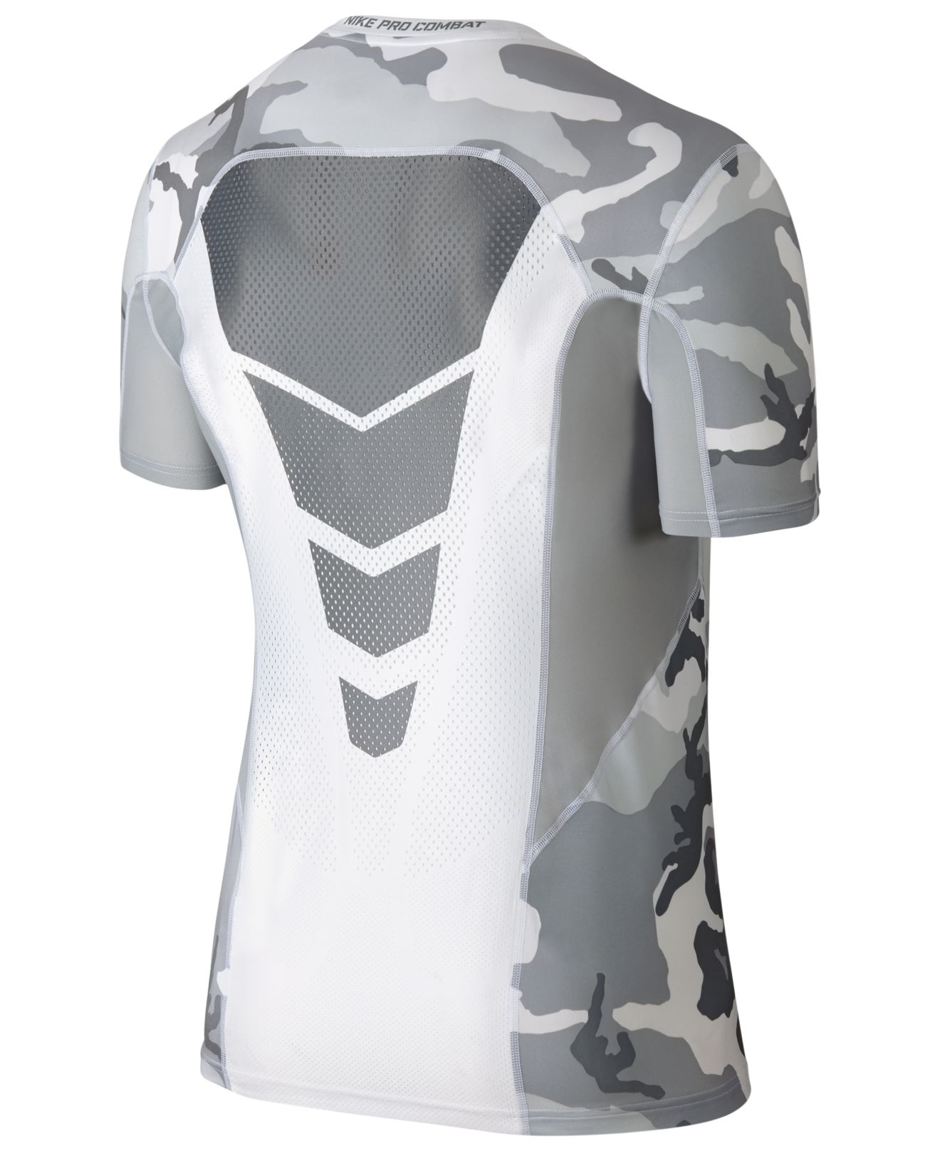 Nike Synthetic Hypercool Dri-fit Camo T-shirt in White/Cool Grey (Gray) for  Men | Lyst