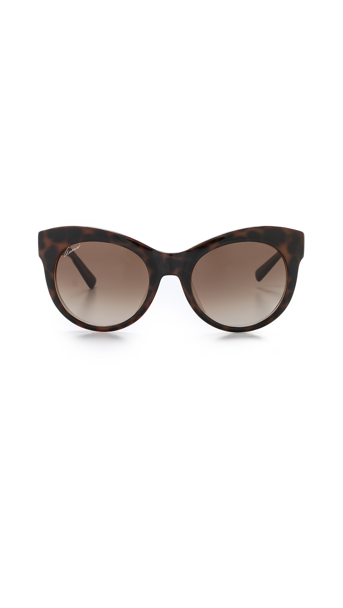 Gucci Floral Leopard Sunglasses | Lyst