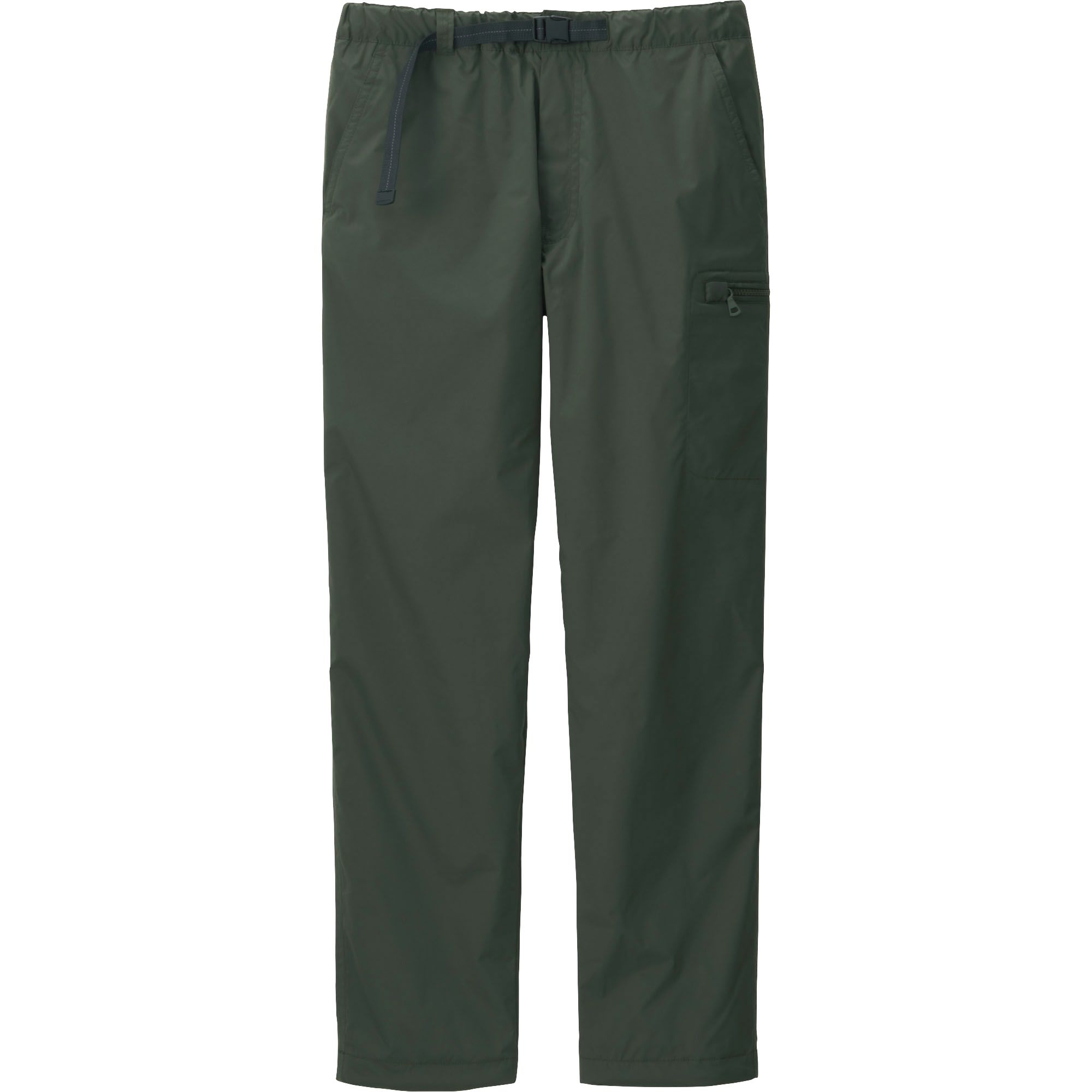 Uniqlo Men Warm-lined Stretch Cargo Pants in Green for Men (DARK GREEN ...
