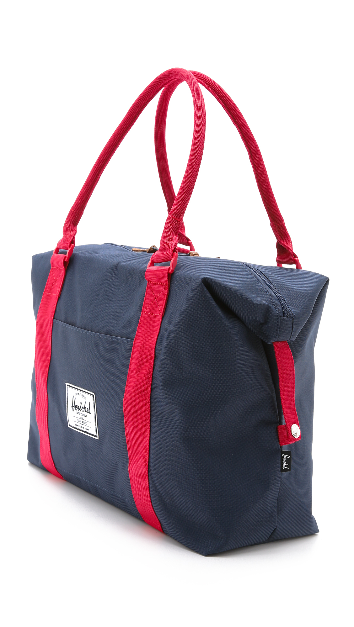 Herschel supply co. Strand Duffel Bag Navy/red in Blue (Navy/Red) Lyst