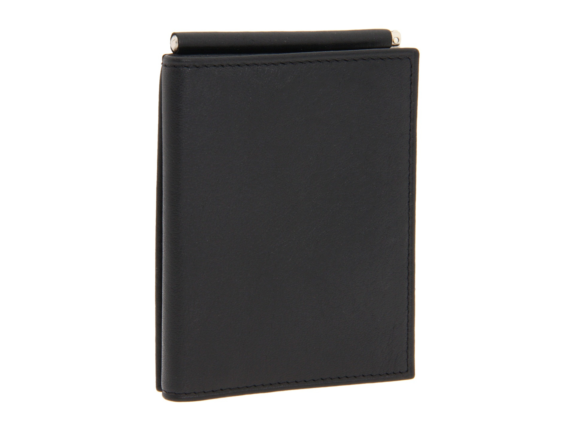 Bosca Black Leather Trifold Wallet And Coin Purse | IUCN Water