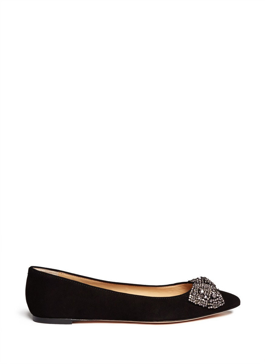 Tory burch black flats nordstrom store