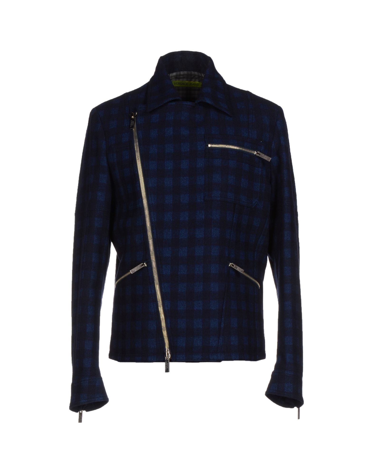 Lyst Versace Jeans Jacket in Blue for Men