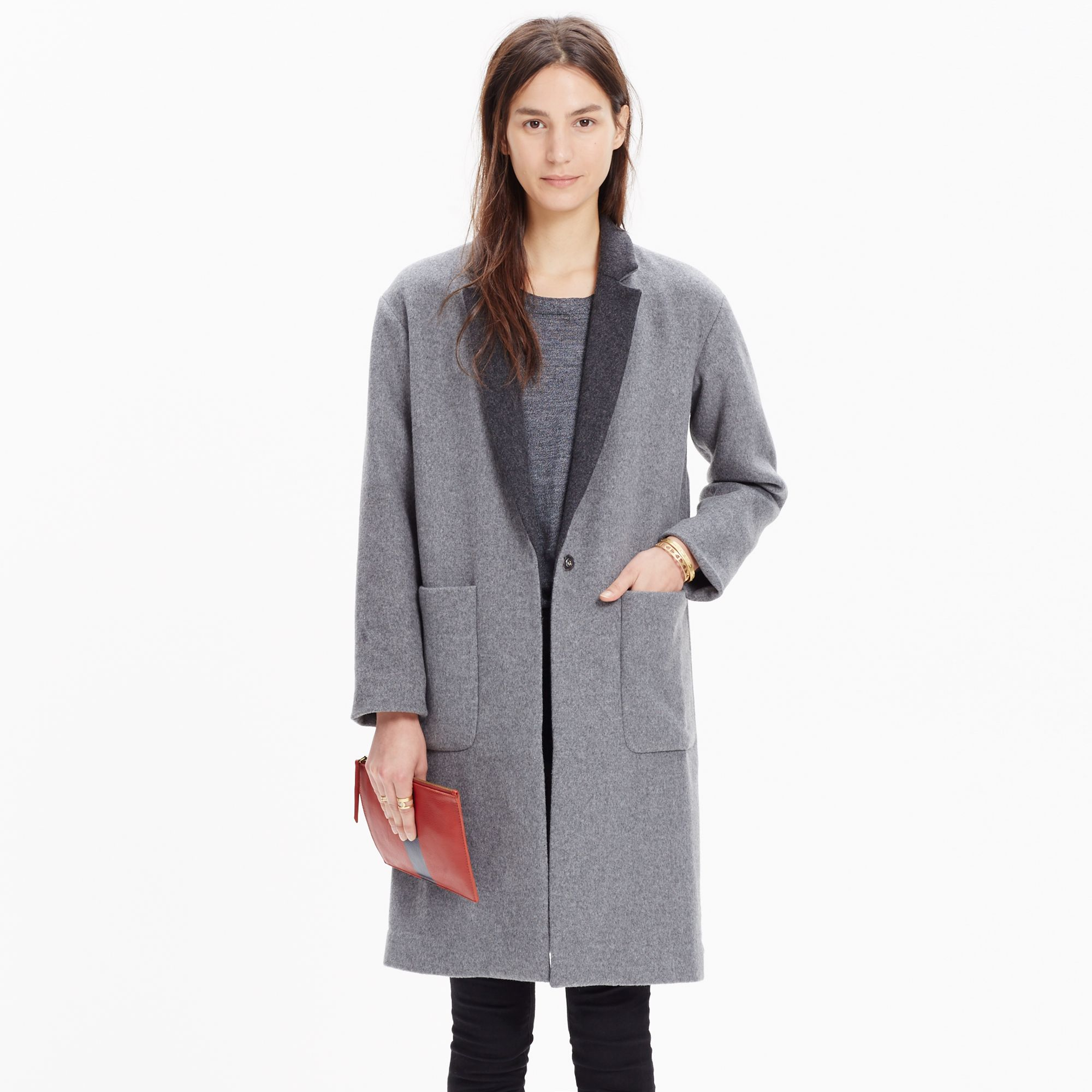 madewell long coat