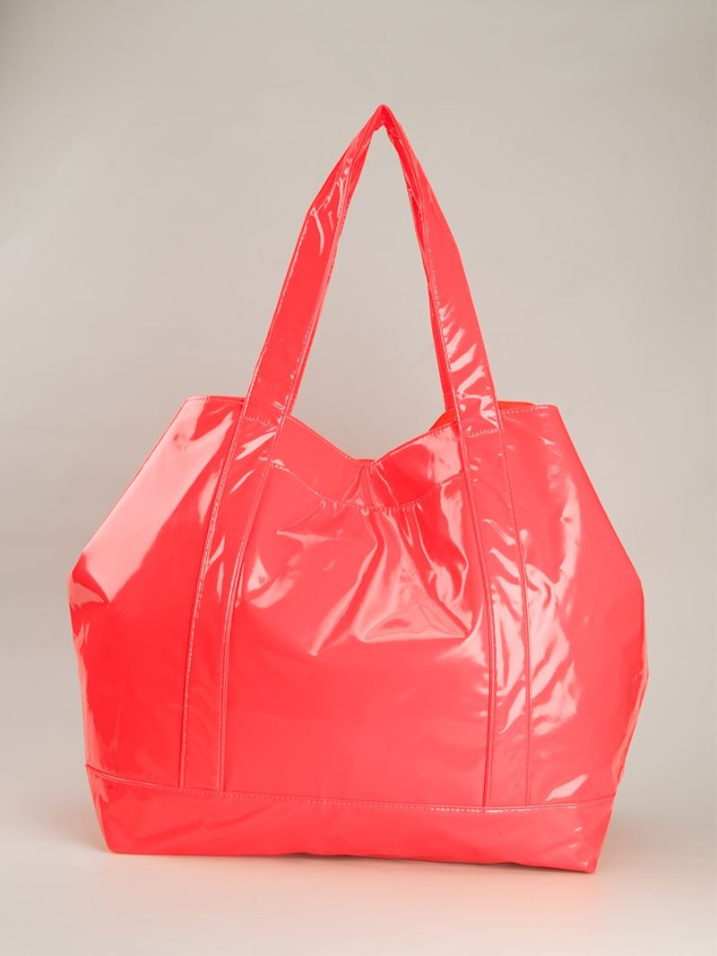 Lyst Sundek Large Beach Bag in Pink