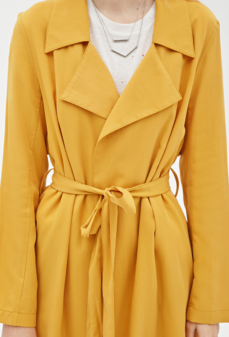 forever 21 wrap coat