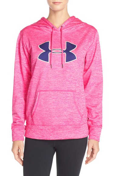 pink under armour jumper