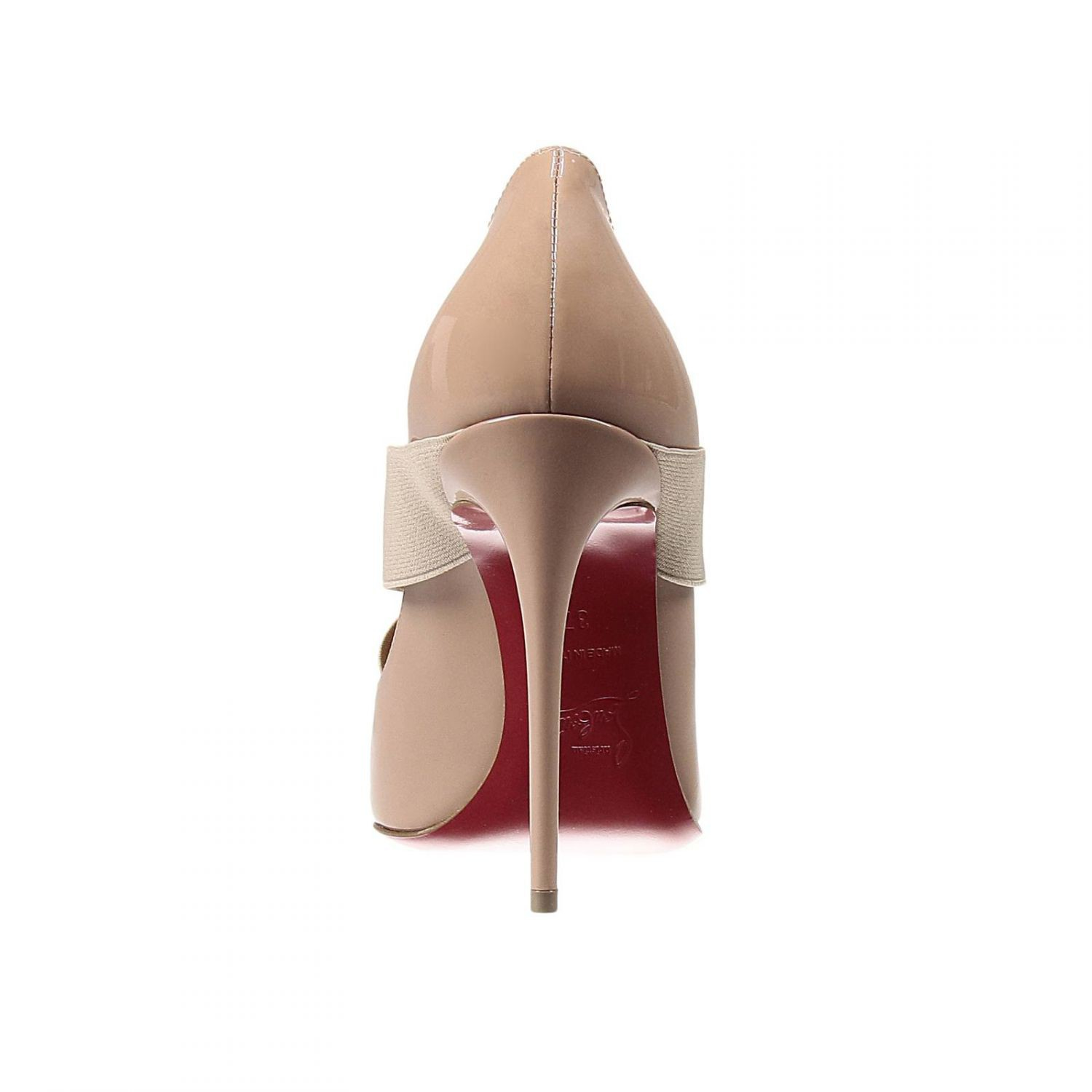 christian louboutin decollete louboutin in vernice  