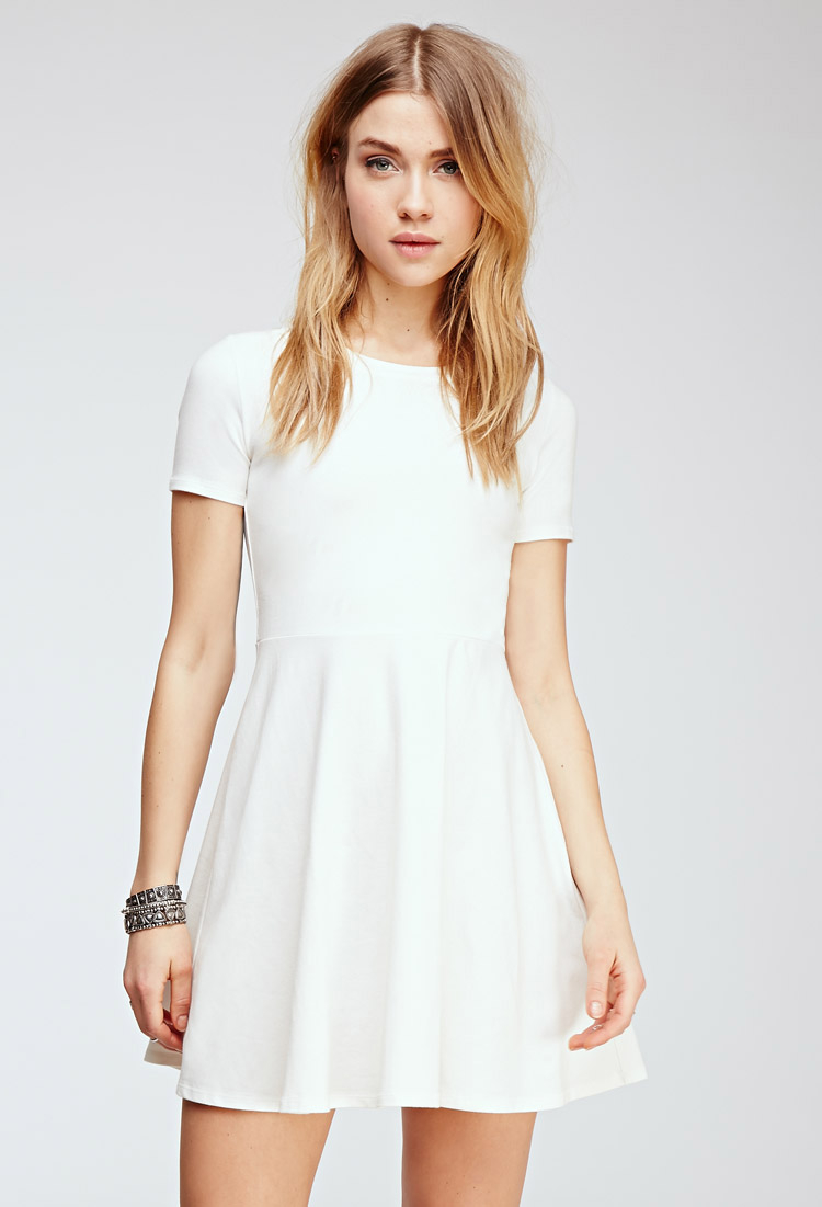white dresses for juniors forever 21