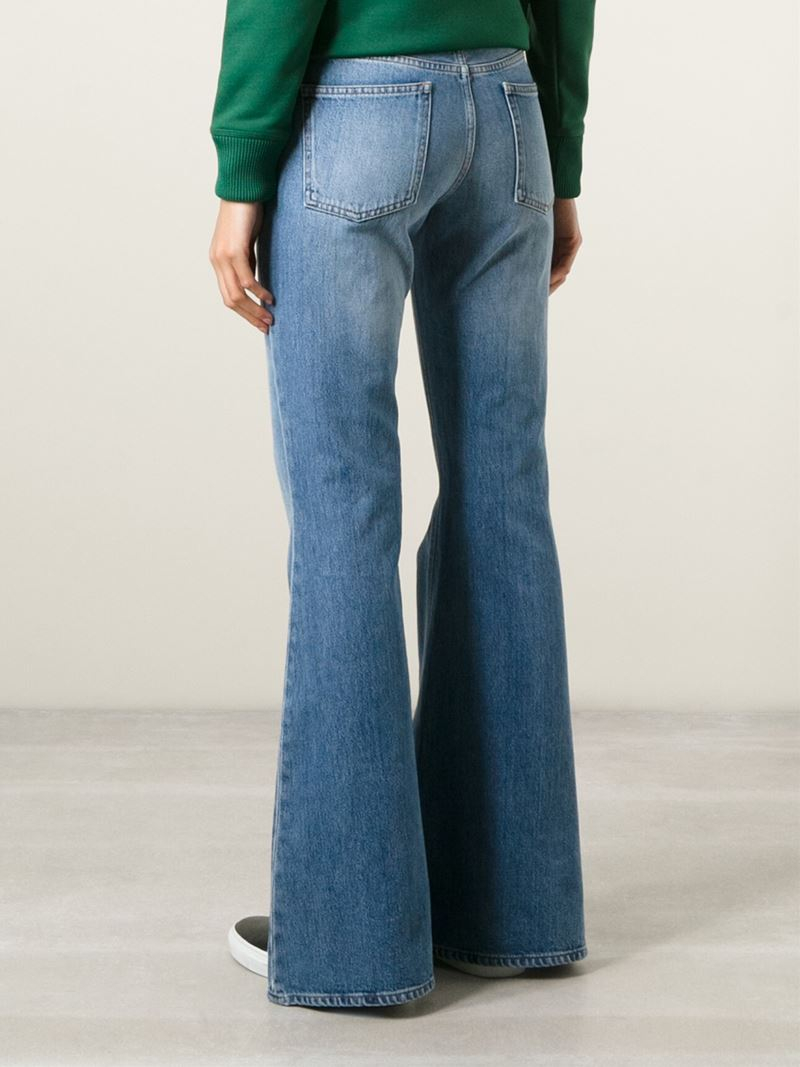 Acne Studios 'mello' Flared Jeans in 