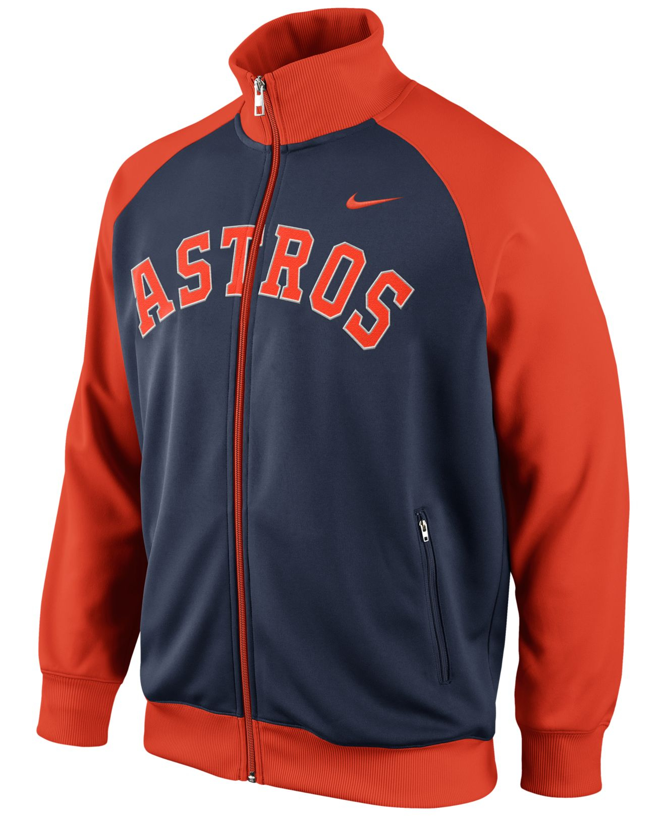 Nike Men's Houston Astros Track Jacket in Navy (Blue) for Men - Lyst