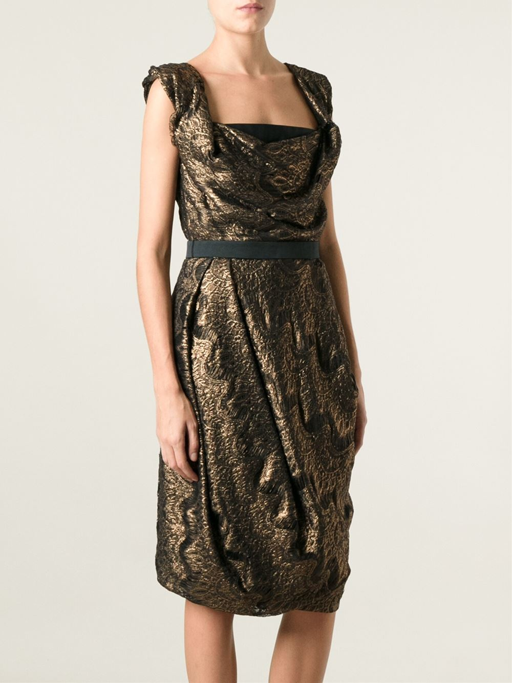 Lyst Vivienne Westwood Red Label Corseted Lace Dress in