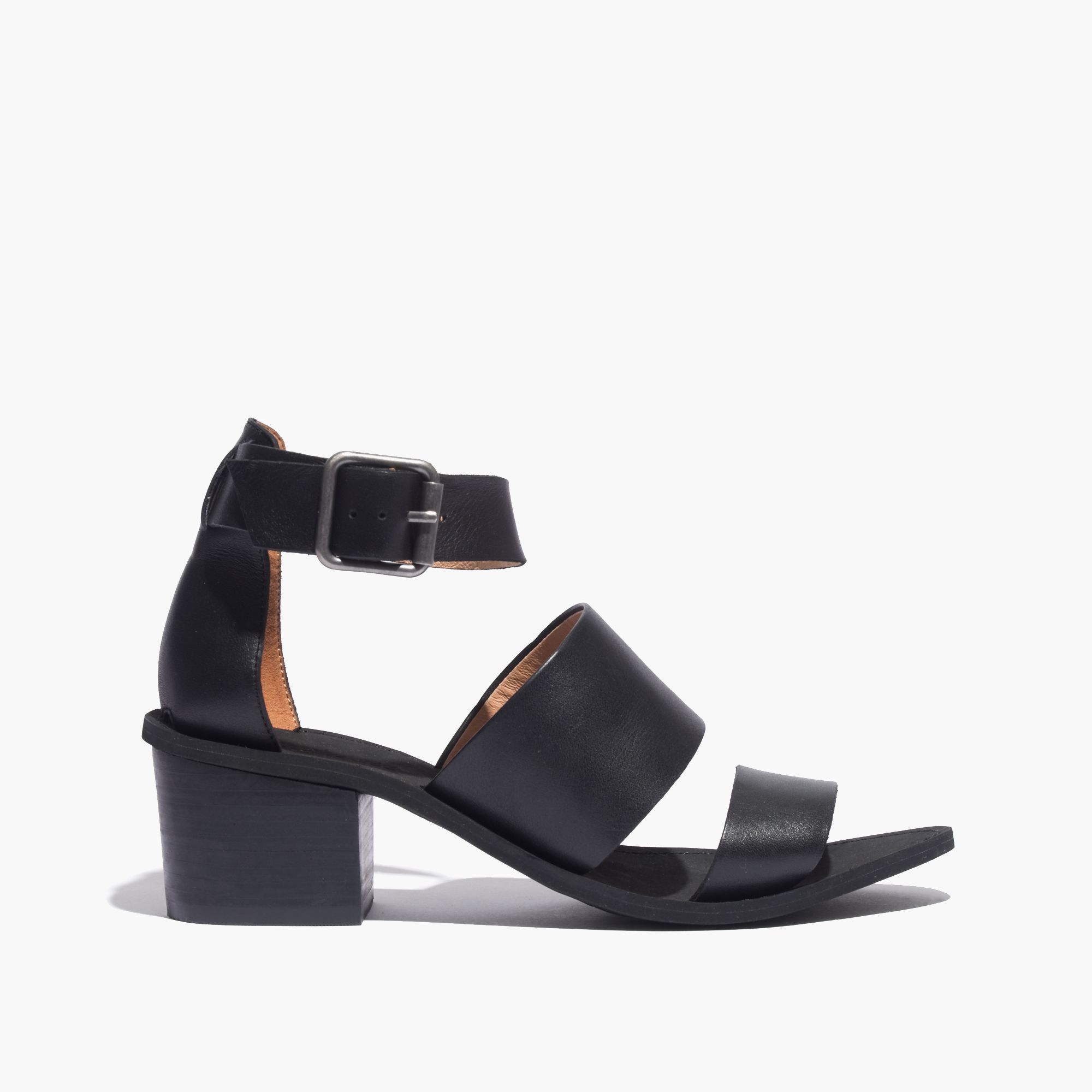 madewell black sandals