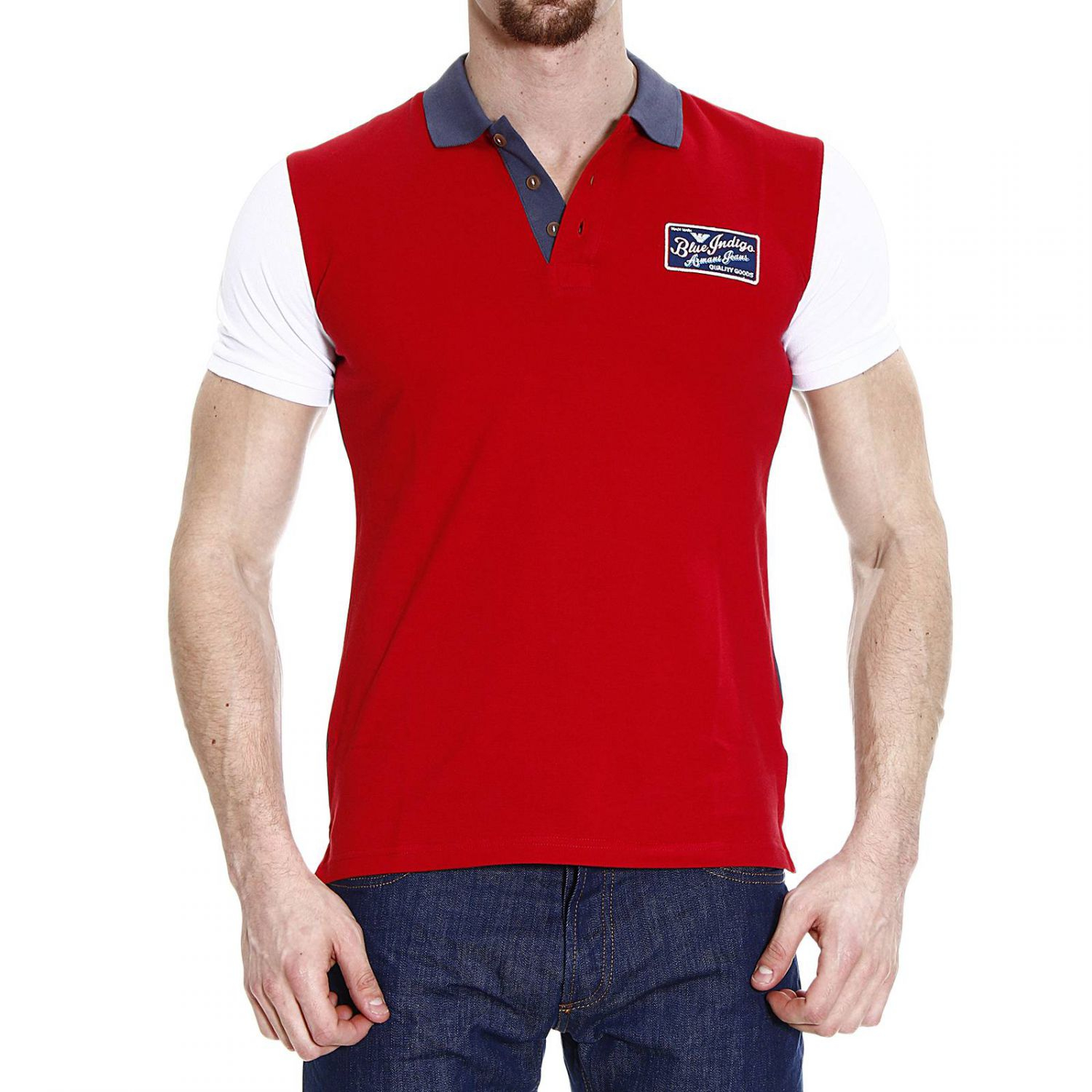 red t shirt half sleeve