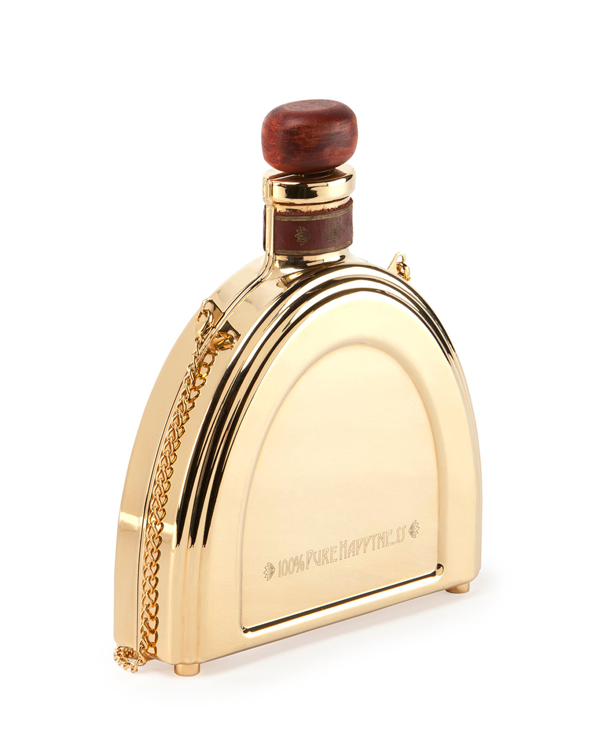 Charlotte Olympia It Makes You Happy Tequila Bottle Clutch &hellip;