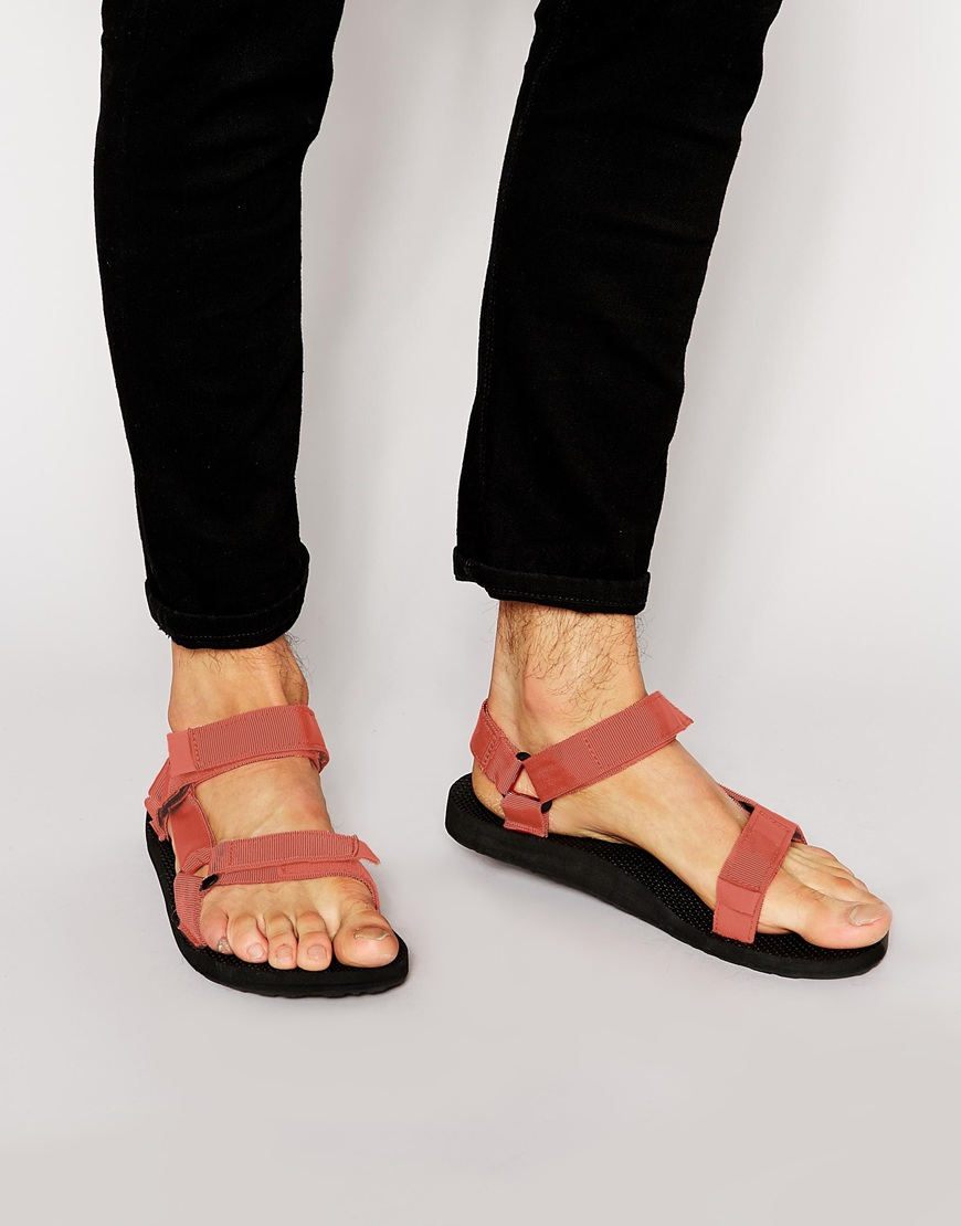 Teva Original Universal Sandals in Orange for Men - Lyst