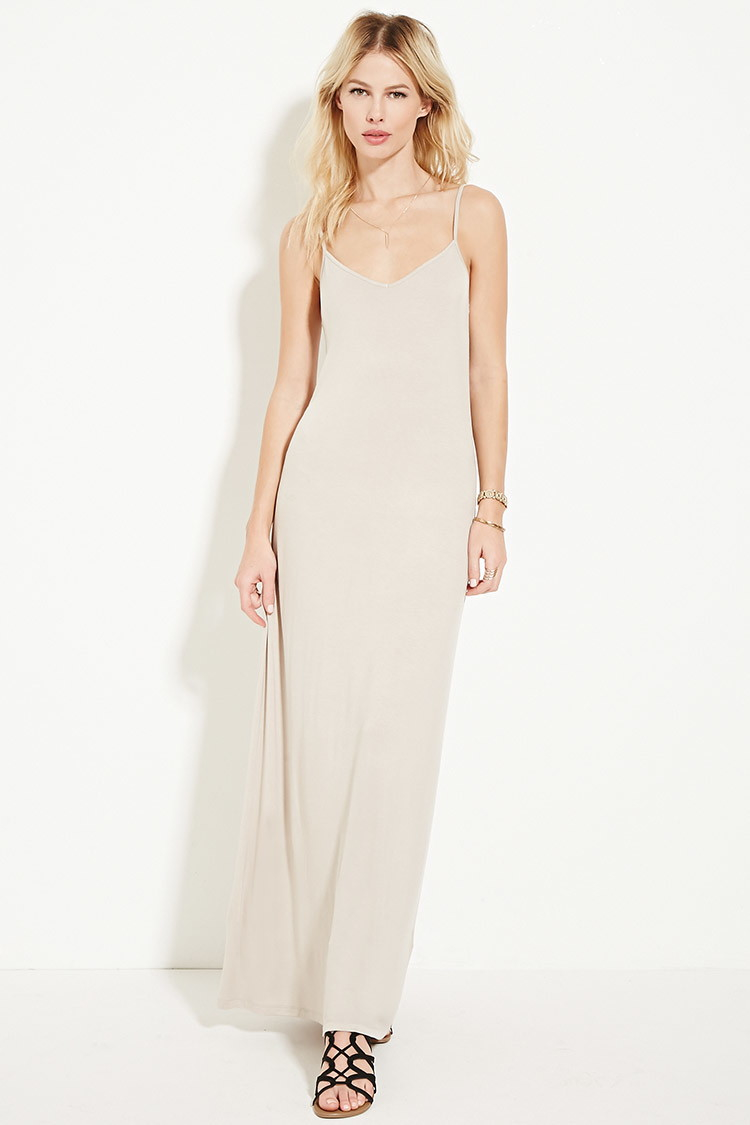 Forever 21 Synthetic Cami Maxi Dress in ...
