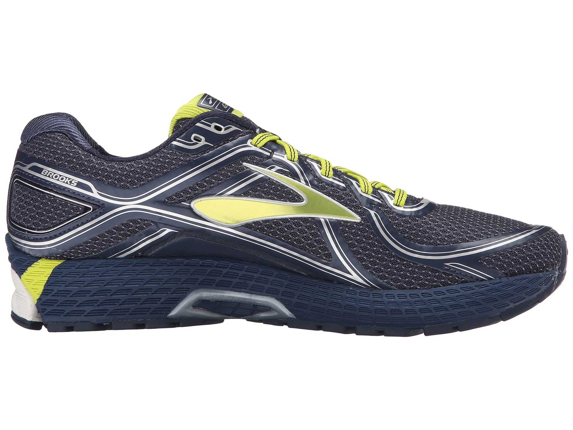 brooks adrenaline gts 16 mens silver