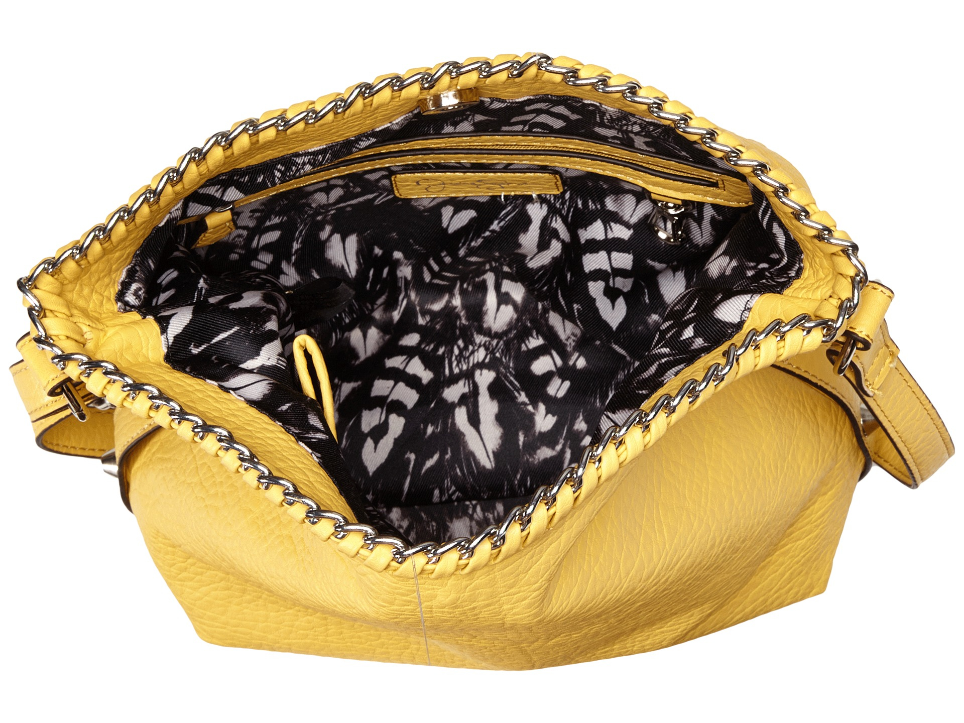 jessica simpson yellow purse