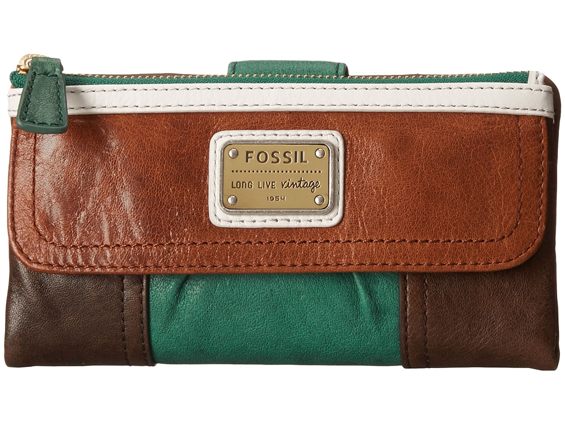Lyst Fossil Emory Multi Clutch in Green