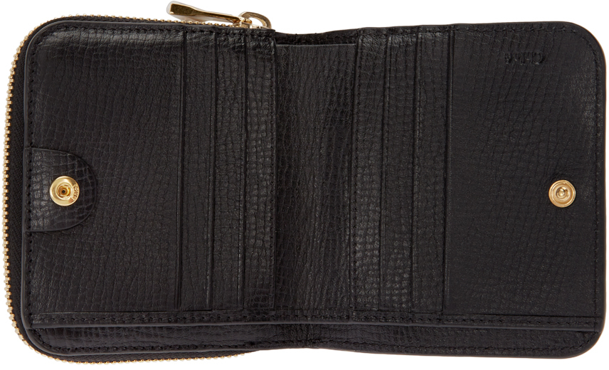 Chlo Black Drew Square Wallet in Gold (black) | Lyst