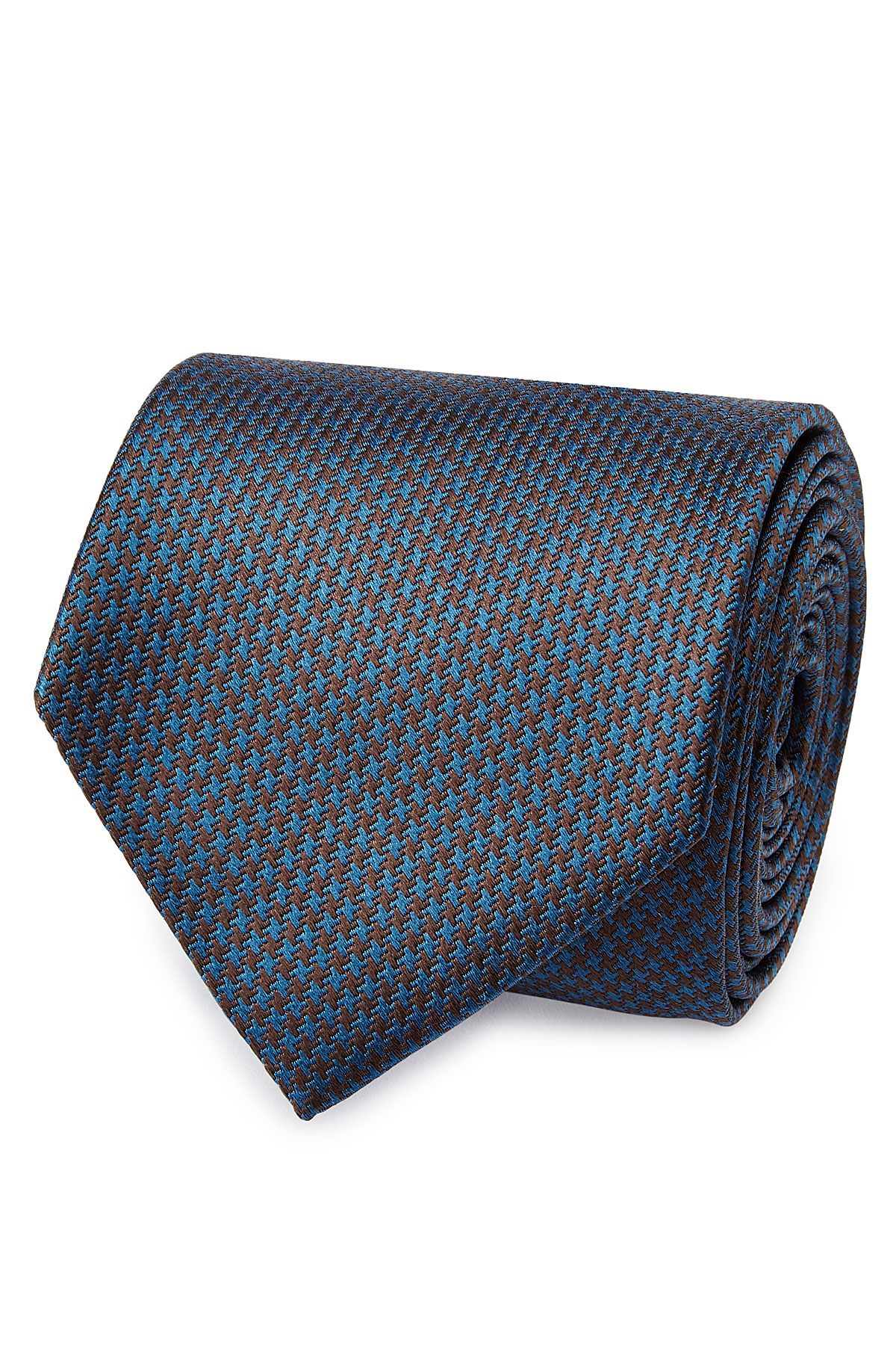 Lyst Brioni Woven Silk Tie Blue in Blue for Men