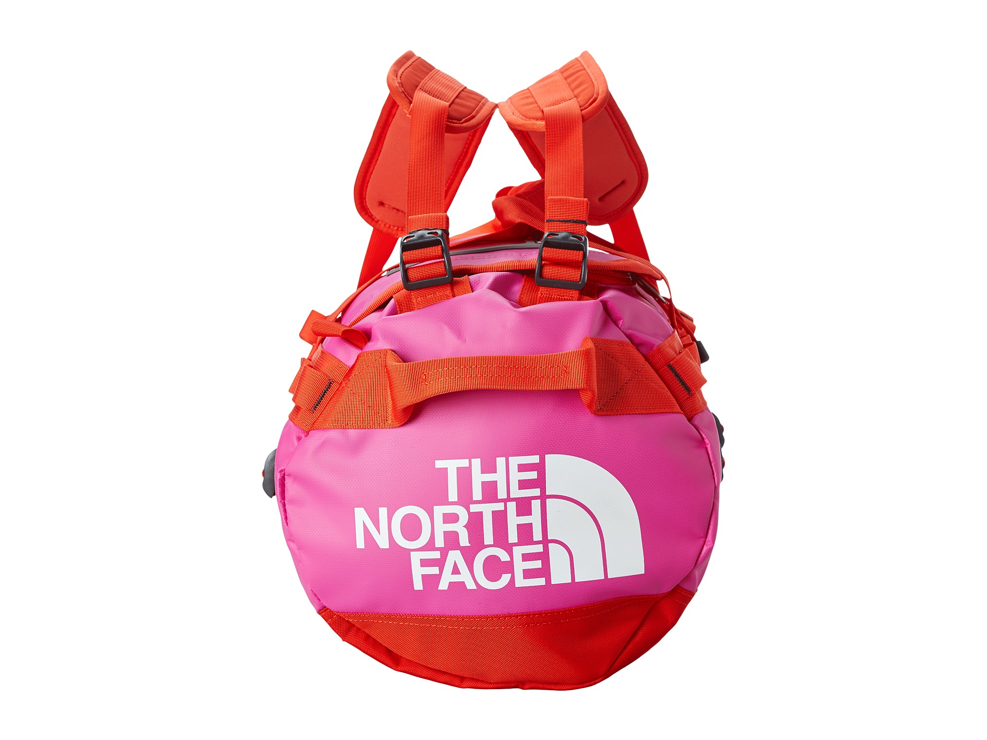 Wijzer Auto elf The North Face Base Camp Duffel Small in Pink | Lyst