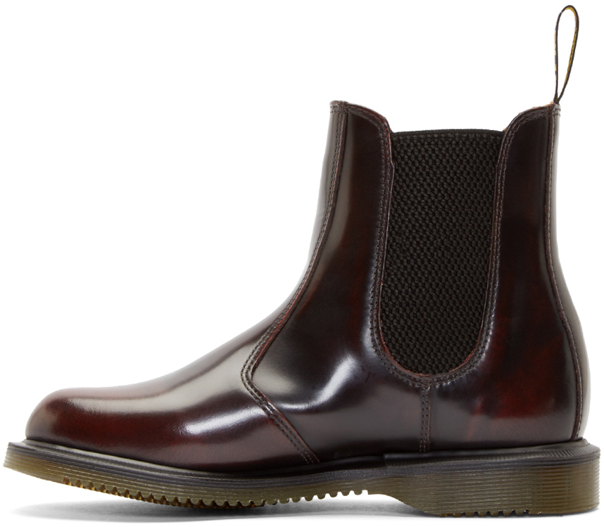 dr martens flora red