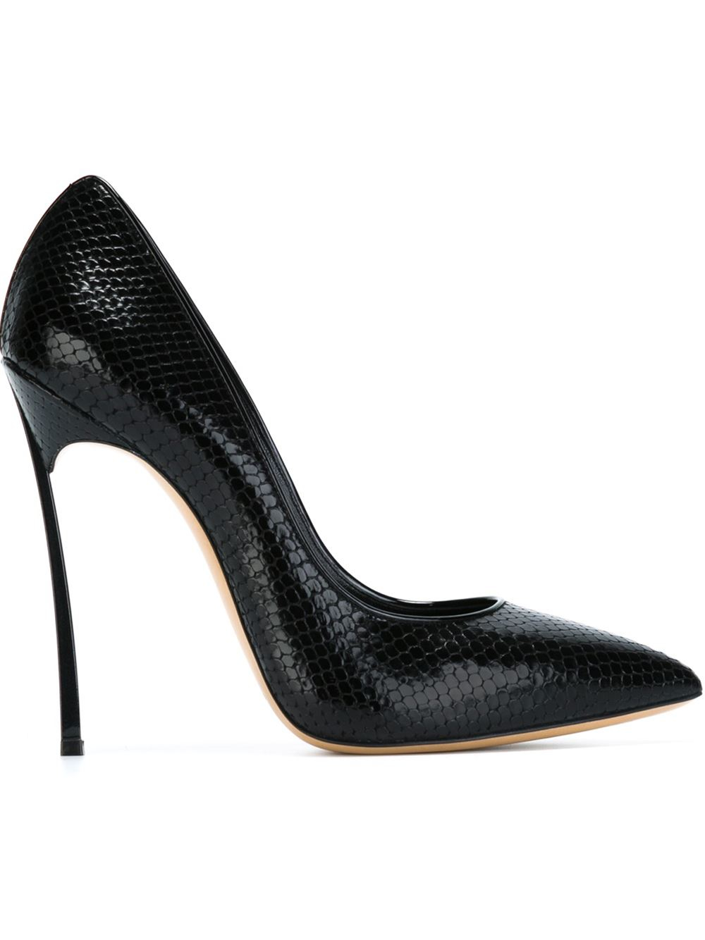casadei black pumps