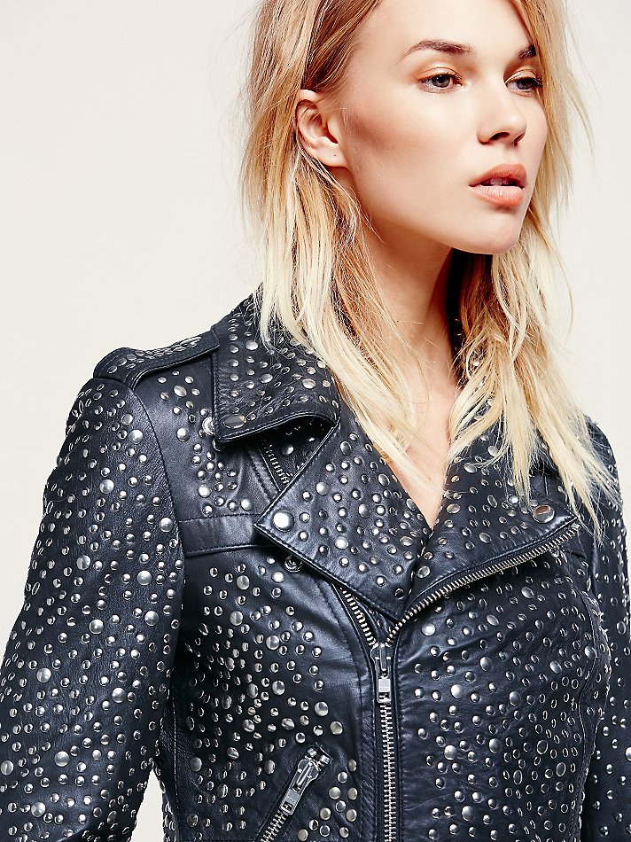 free people studded jacket
