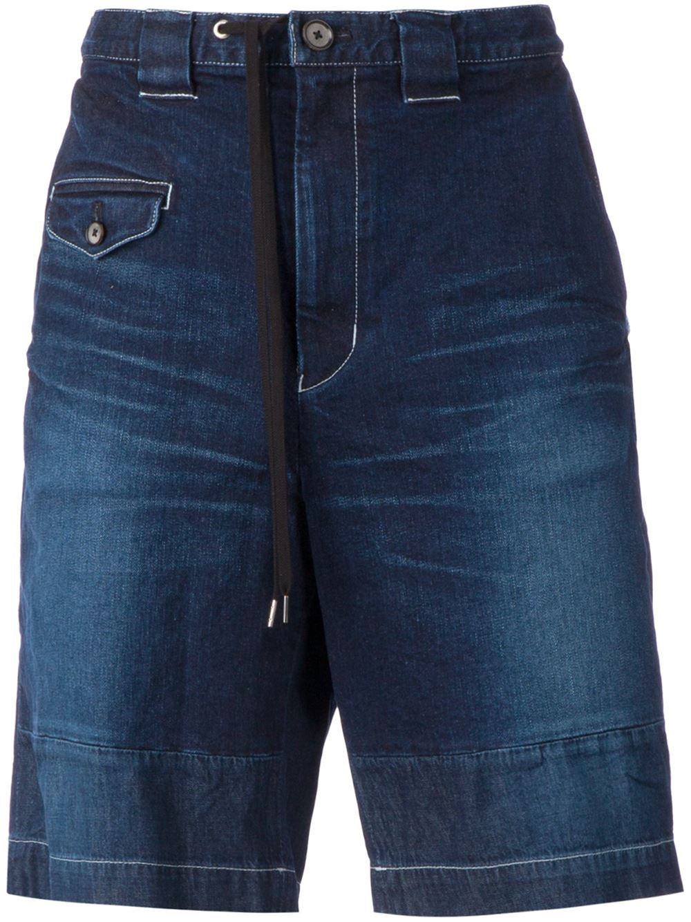 navy blue drawstring shorts