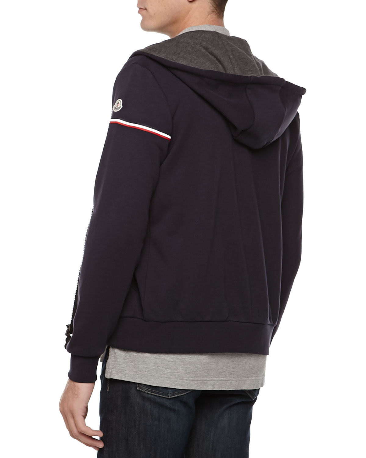 moncler blue hoodie moncler blue hoodie